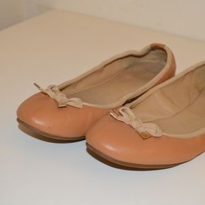 Westies leather flats